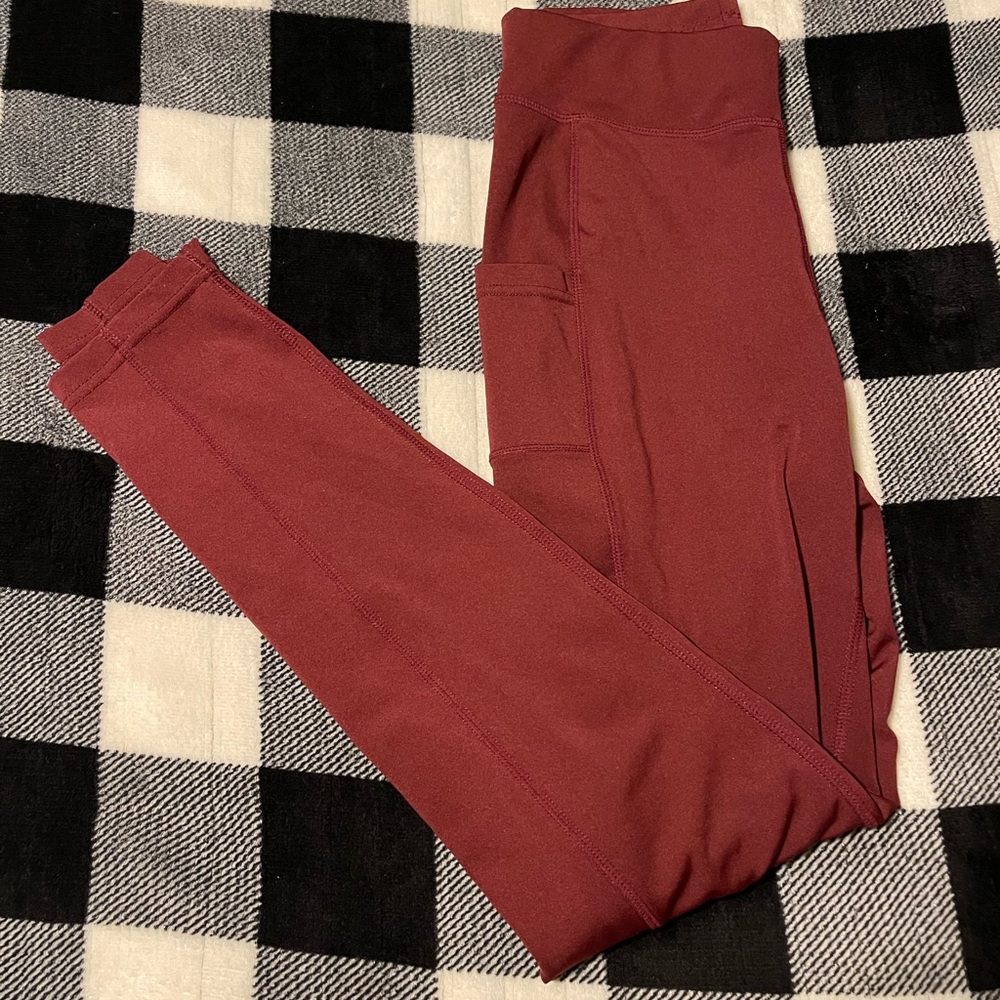 Popfit leggings. Full length. Pockets.